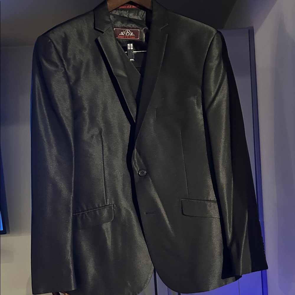 Luxe Black Men's Blazer
